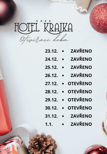 Vánoční otevírací doba