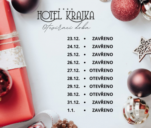 Vánoční otevírací doba