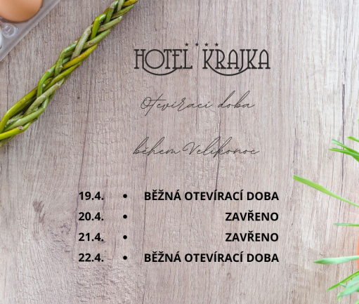 🐣🌷 Velikonoční otevírací doba 🌷🐣